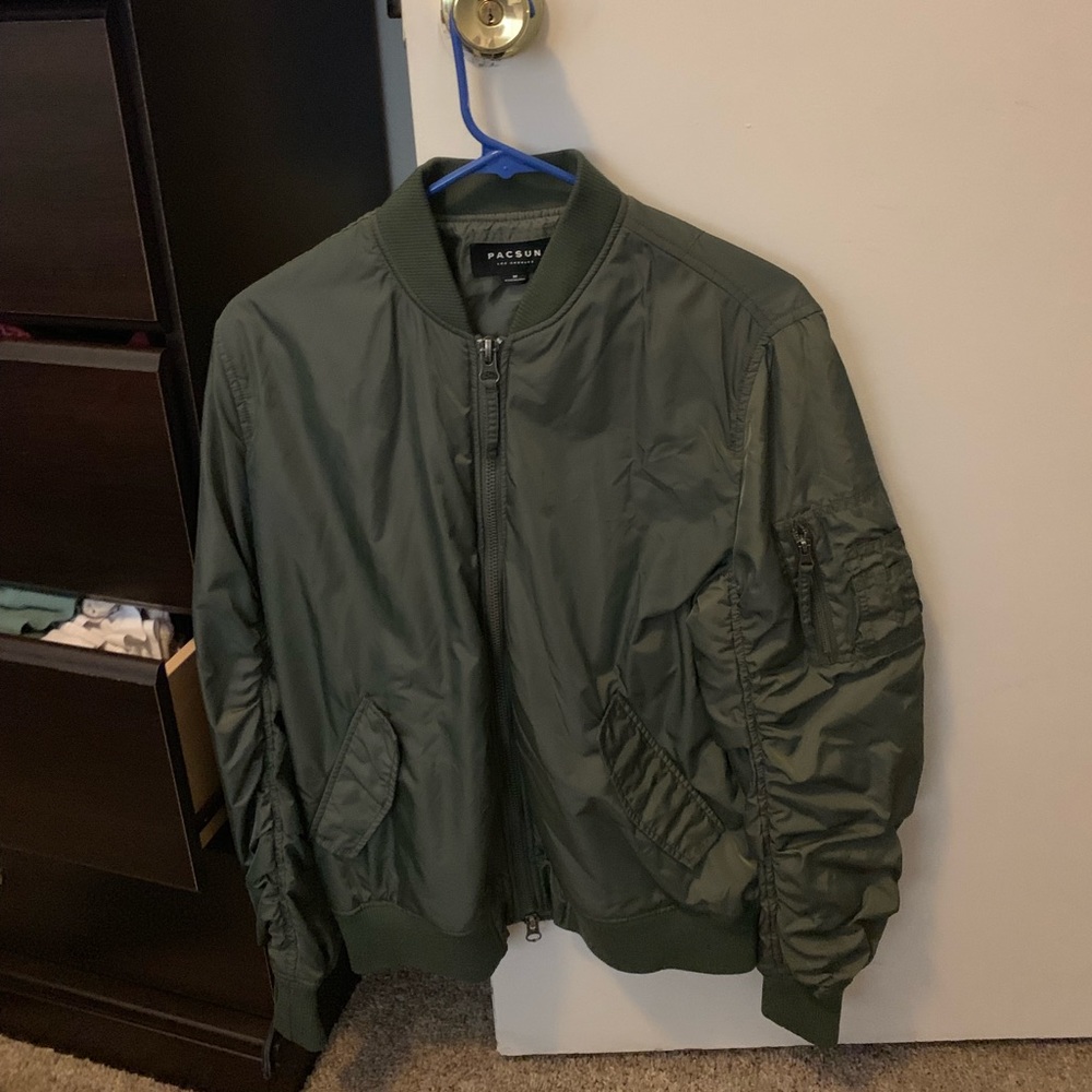 Oversized Bomber Jacket